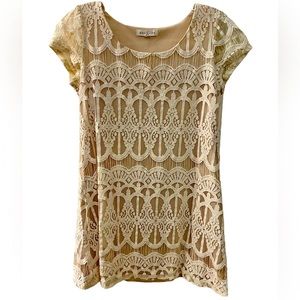 Socialite Lace Mini Dress XS